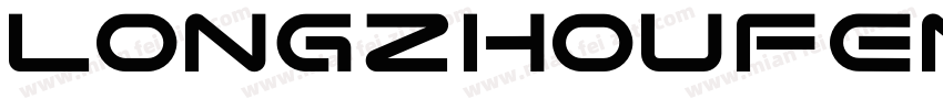 longzhoufeng Regular字体转换